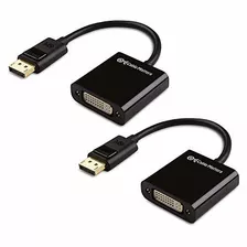 Cable Matters 2-pack Displayport A Dvi Adaptador (dp A Dvi)