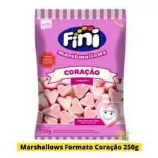 Marshmallows Fini +de12 Variações Pacote 250g Original - Nfe Formatos Coração