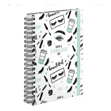 Agenda Comercial Plus Salão De Beleza Serviços Verde 18x25cm