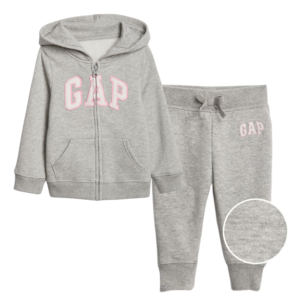 Gap Conjunto Campera Jogging Nena 6 Meses A 4 Años