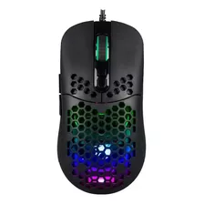 Mouse Gaming Rgb Alambrico 6400 Dpi 7 Botones Ergonomico 