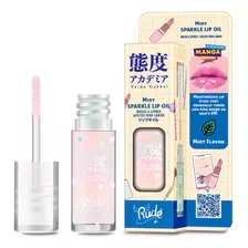 Brillo Labial Manga Sparkle Lip Oil Mint Menta Rude Cosmetics Acabado Brillante