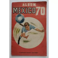 Album México 70 Antiguo Colección Futbol Uruguay Figuritas 