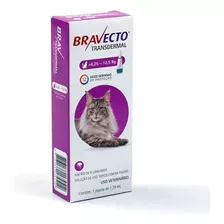 Bravecto Gato 6.25 A 12.5 Kg Peso Mínimo De La Mascota 625 Kg