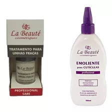 Kit Base Para Unhas Fracas La Beauté E Creme Emoliente