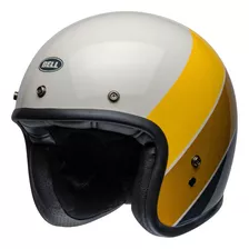 Capacete De Motocicleta Bell Custom 500 Rif Are/am Capacete Amarelo Tamanho M