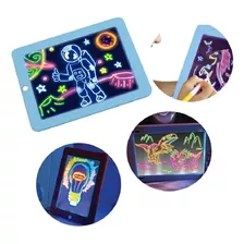 Proyector Dibujo Magic Pad Infantil Pizarron Led Tablet Niño