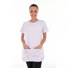 Kit Com 3 Camisetas E 3 Batas Brancas Para Babá 