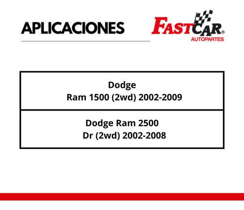 Amortiguadores Dodge Ram 1500 2wd 3.7l, 4.7l 2002-2009 Kit 4 Foto 4