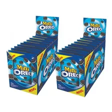 Kit Biscoito Mini Oreo 2 Caixas Com 10x35g 350g Cada - Lacta