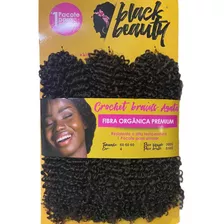 2 Pcts Cabelo Crochet Brainds Biofibra Agata - Black Beauty