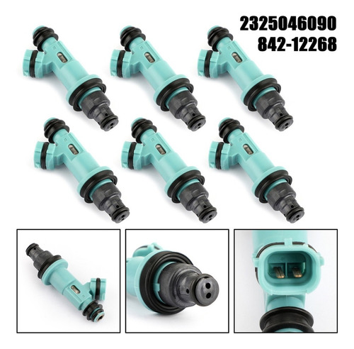 6x Fuel Injector For Toyota Supra Lexus Gs300 Sc300 Is300 Foto 6