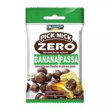Chocolate Pick Nick 40g Zero Adição Açucar Banana Passa