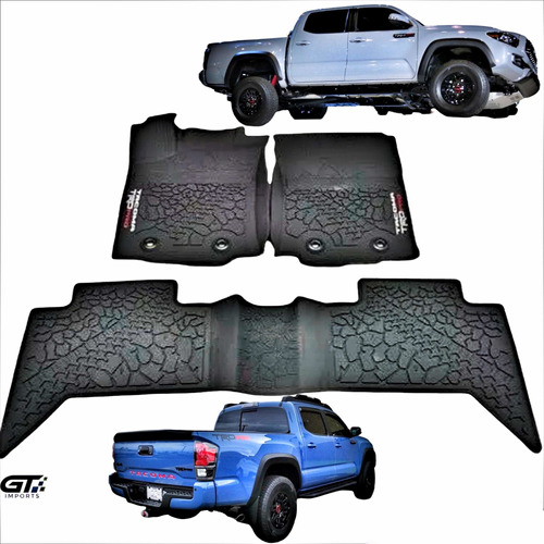 Tapetes Toyota Tacoma Trd Pro Tapetes Uso Rudo Oem 2016-2023 Foto 5