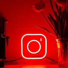 Logo Neon Led Instagram - Insta - 30cm