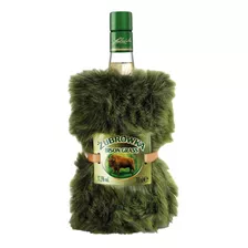 Vodka Zubrowka Bison Grass. Hermosa Funda De Piel. 700 Ml