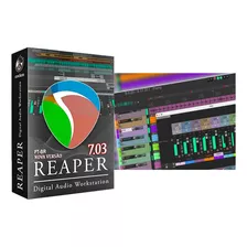 Reaper Nova Versão 7.03 Pt-br Licença Comercial (win.64bits)