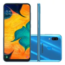 Samsung Galaxy A30 64gb 4gb Ram Azul Dual Sim