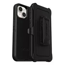 Estuche Para iPhone 14 Plus Defender Con Beltclip Negro