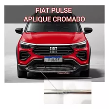 Aplique Friso Cromado Fiat Pulse Detalhe Parachoque 