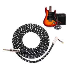 Instrumento Guitarra Eléctrica Bajo Audio Cable 6 M