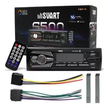 Som Automotivo Svart S500 Usb Bluetooth Cartão Sd Controle