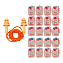 Kit 20 Protetor Ouvido Auricular Silicone Plug Antialérgico