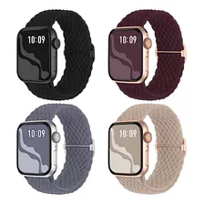 Banda Elástica Solo Loop Para Apple Watch 38-49 Mm, Nailon,