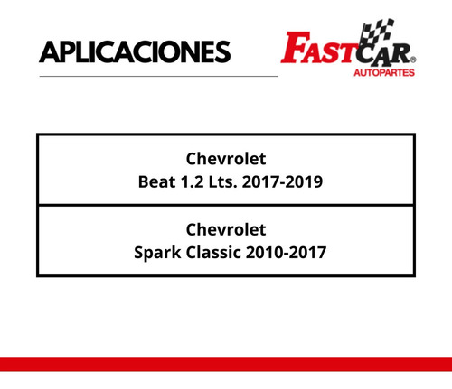 2 Amortiguadores Traseros Chevrolet Spark Classic 2010 2017 Foto 4