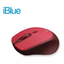 Mouse Optical Iblue Wireless Usb Xmk-326 V2 Rojo