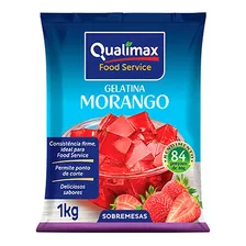 Gelatina Morango Qualimax 1kg
