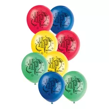 Paquete De Bombas Multicolor Motivo Harry Potter X 8 Un. 