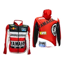 Campera Yamaha Rompevientos Sublimada Motoscba 