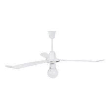 Ventilador De Techo 3 Aspas 1l E27 Blanco