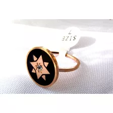 Off! Anillo Baño Oro 18k Exclusivo 1