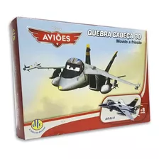 Quebra Cabeça Aviões Bravo - Dtc - 3d - Disney