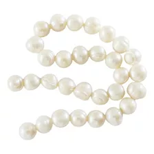 Perla Cultivada De 12-13mm, Blanco Pb12a13 Por Hilo 30pzas