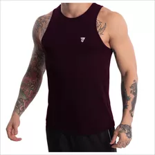 Camiseta Regata Masculina Treino Dryfit Básica Lisa Academia