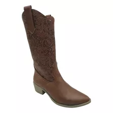 Bota De Mujer Tipo Vaquera Abigail Modelo 242 