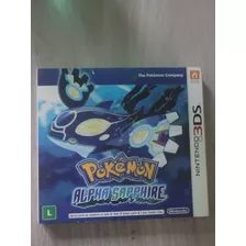 Pokémon Alpha Sapphire 3ds Original - Jogo Com Luva