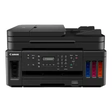 Impresora A Color Multifunción Canon Mega Tank G7010 Con Wifi Negra 100v/240v