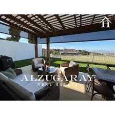 Casa Con Pérgola Y Jardín, Cond Lomas De San Isidro Zona 16