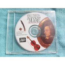 Cd-rom Multimedia Mozart Dissonant Quartet 2007 Pouco Uso