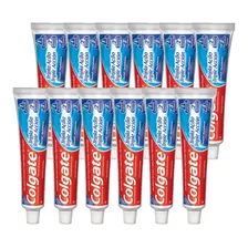 Kit Creme Dental Colgate Tripla Ação Hortelã 90g 12 Unidades