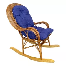 Cadeira Be Balanço Pavão Com Almofada