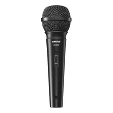 Microfone Shure Sv200 Preto C/ Cabo Original 2 Anos Garantia