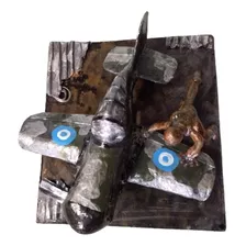 Escultura Original Avión Maqueta