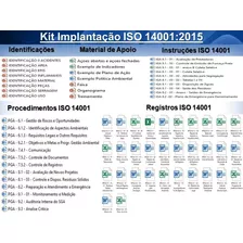 Kit Implantação Iso 14001:2015