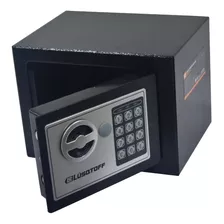 Caja Fuerte Digital Electrónica Seguridad Teclado Lusqtoff Color Negro