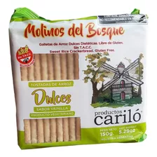 Pack X 18 Galletas Arroz Molinos Del Bosque Light Sin Azúcar